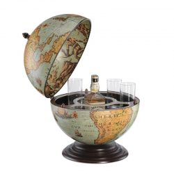 World Table Bar Globe Laguna