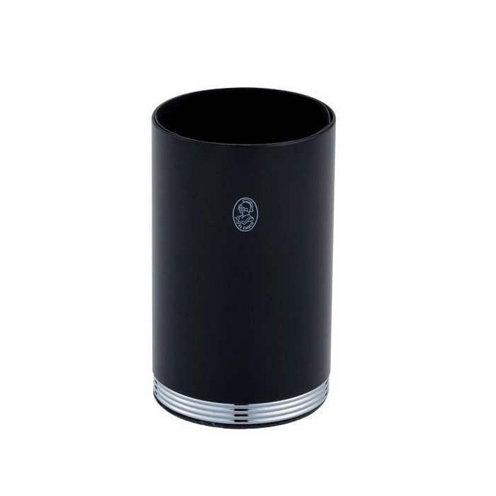 Pencil Holder Black Chrome