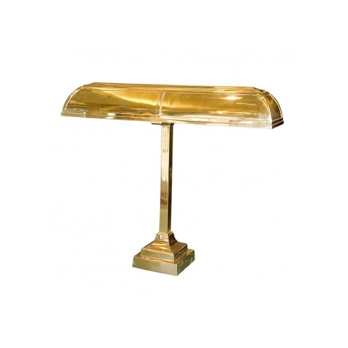 Desk Lamp Banker Trust Brass
